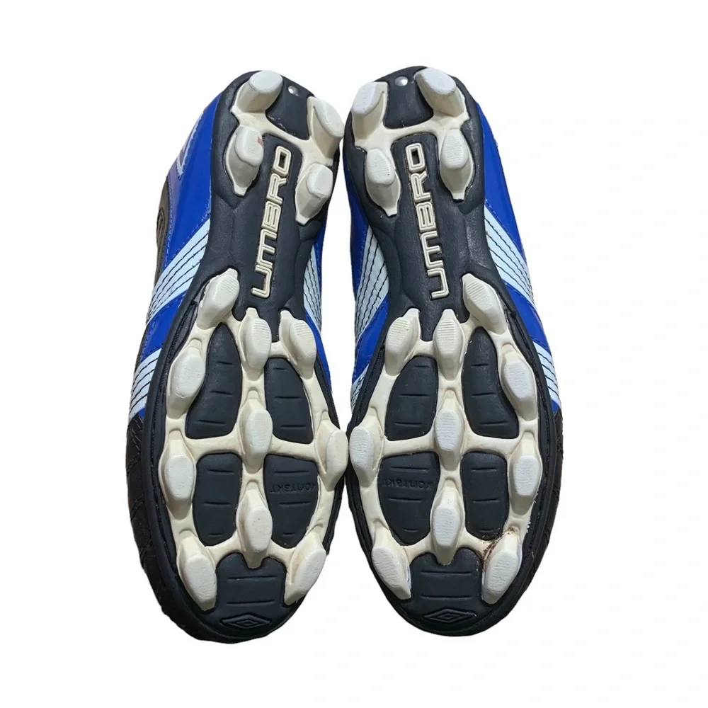 Umbro Boys Corsica Engage Cleats Blue Size 3.5 - Picture 4 of 7
